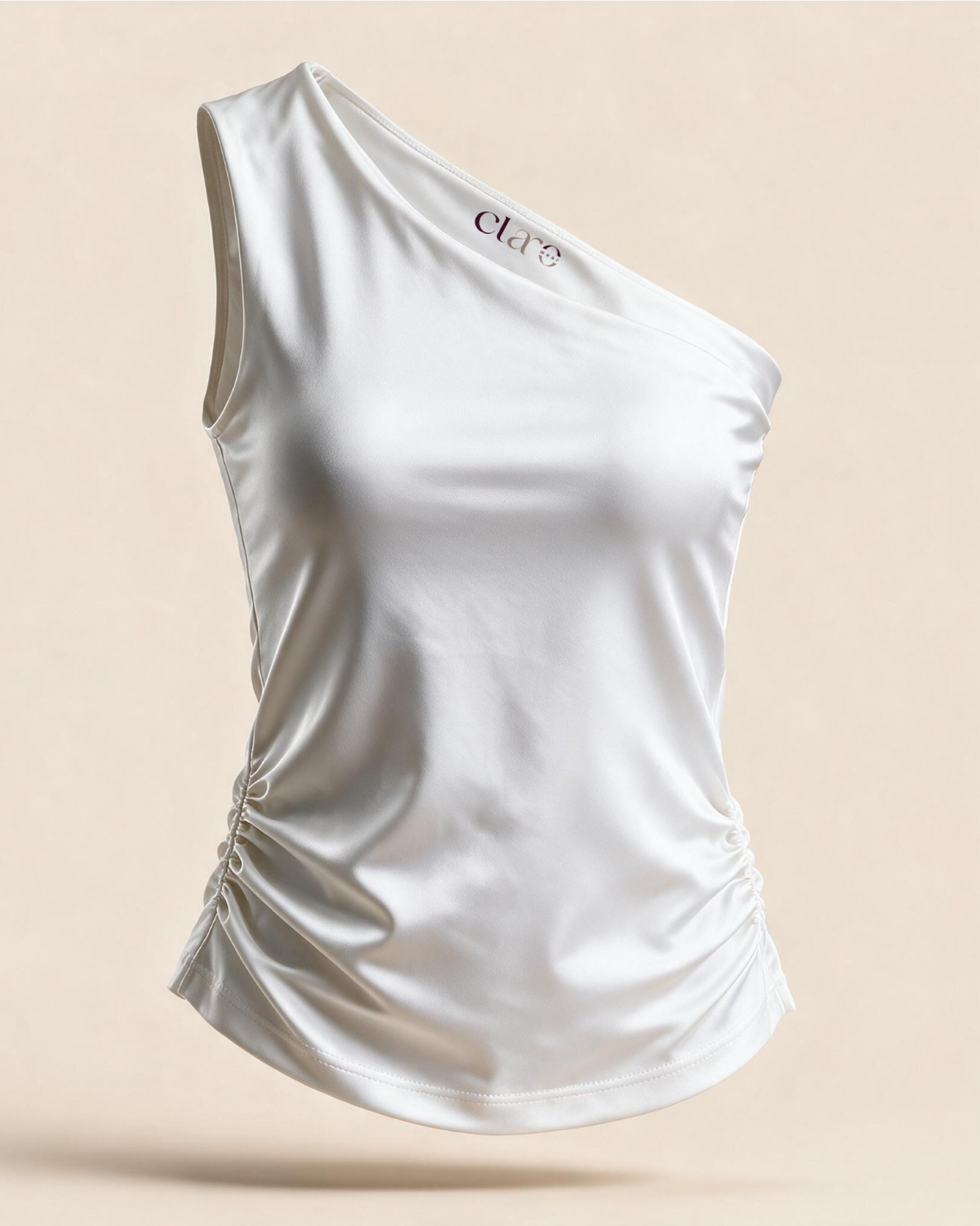 One-Shoulder Legging-Fabric Cotton Crop Top
