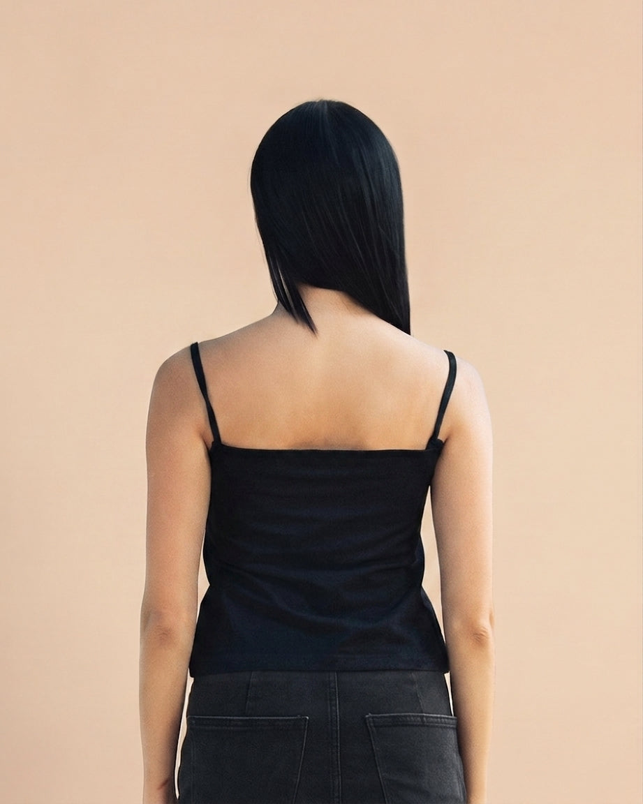 SOLA Essential Cami Tank Top - Cotton Single Lycra