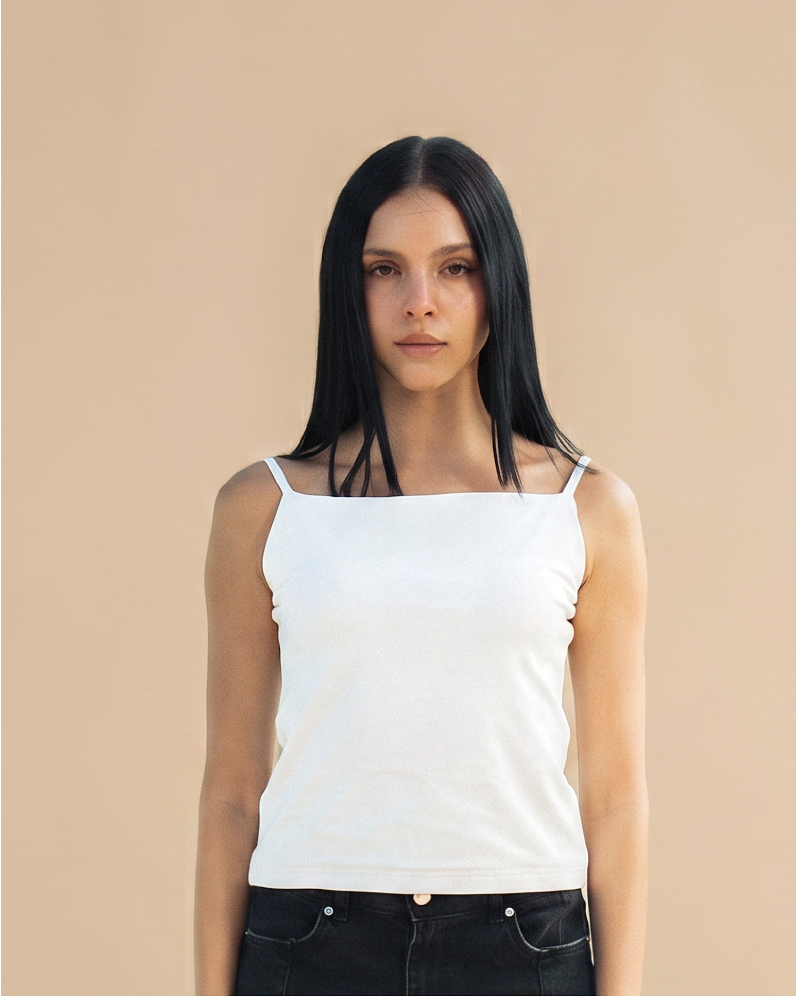 SOLA Essential Cami Tank Top - Cotton Single Lycra