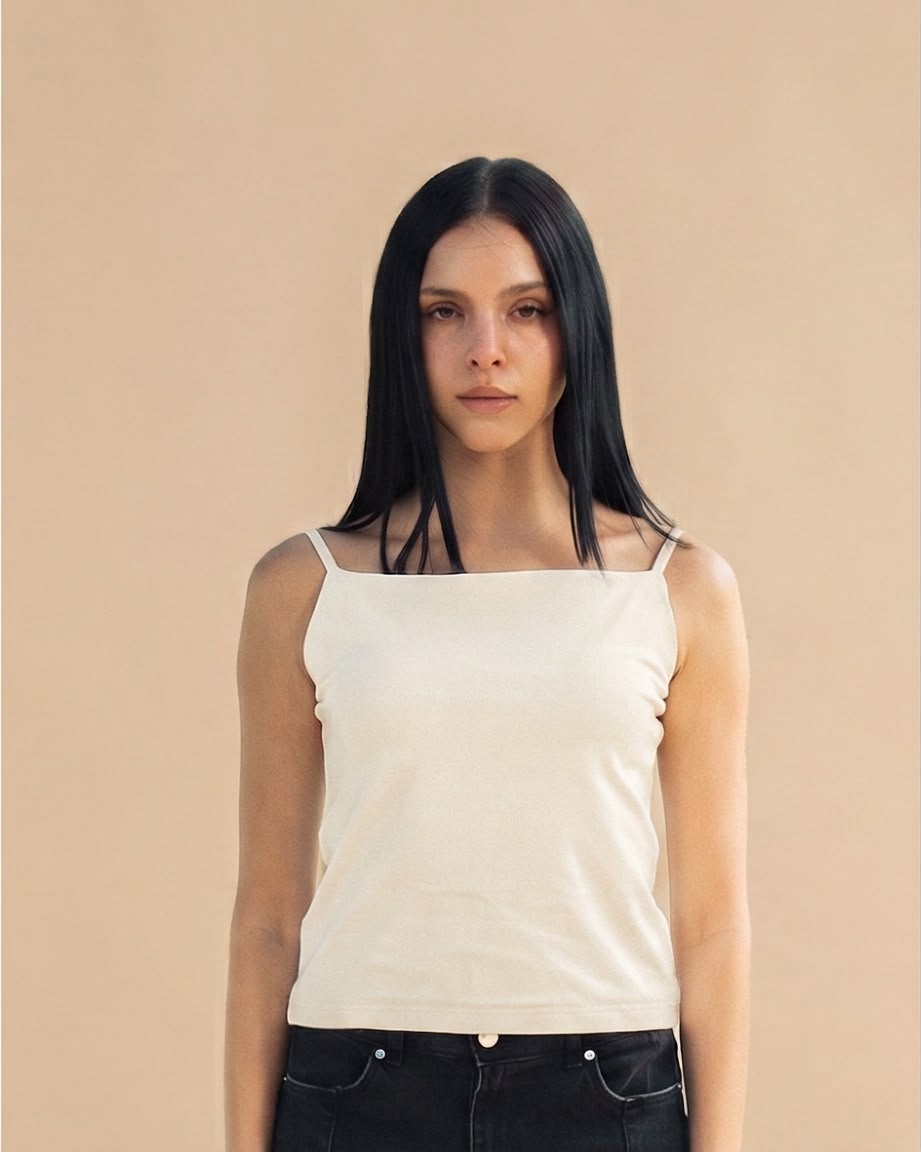 SOLA Essential Cami Tank Top - Cotton Single Lycra