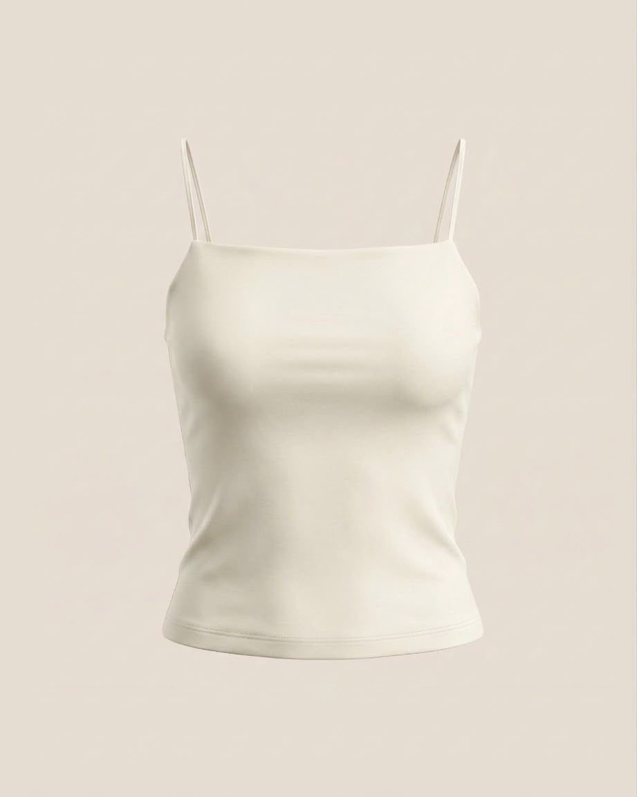 SOLA Essential Cami Tank Top - Cotton Single Lycra